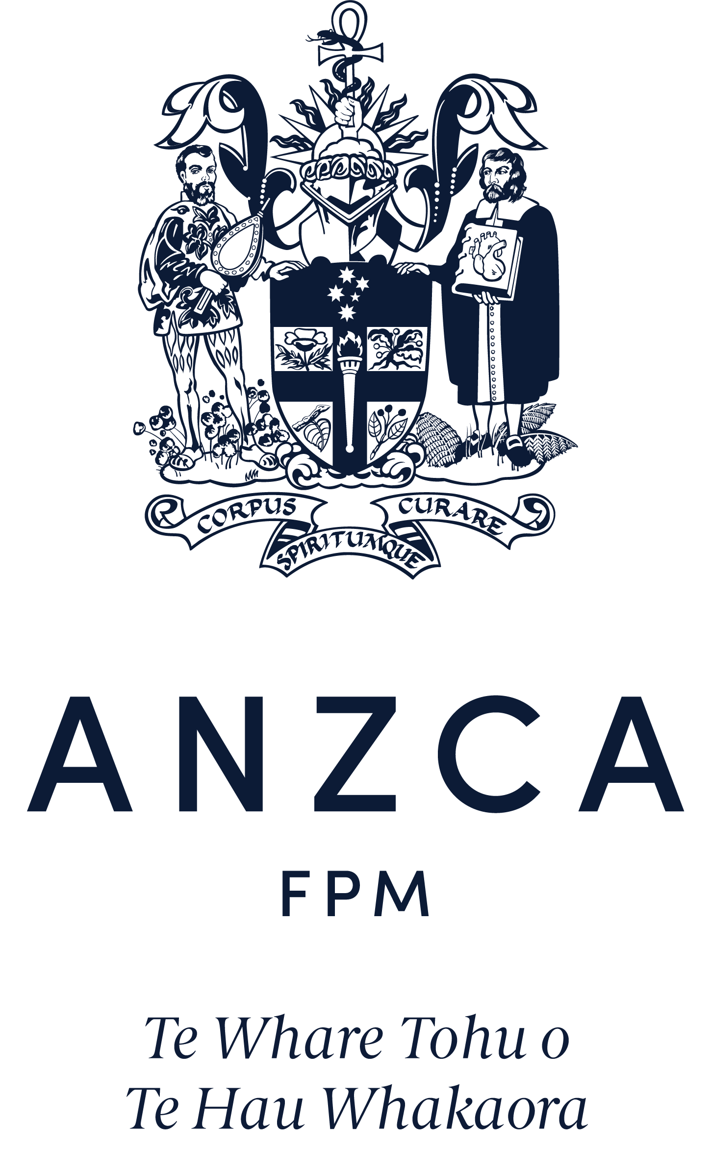 ANZCA Logo Maori Name Stacked
